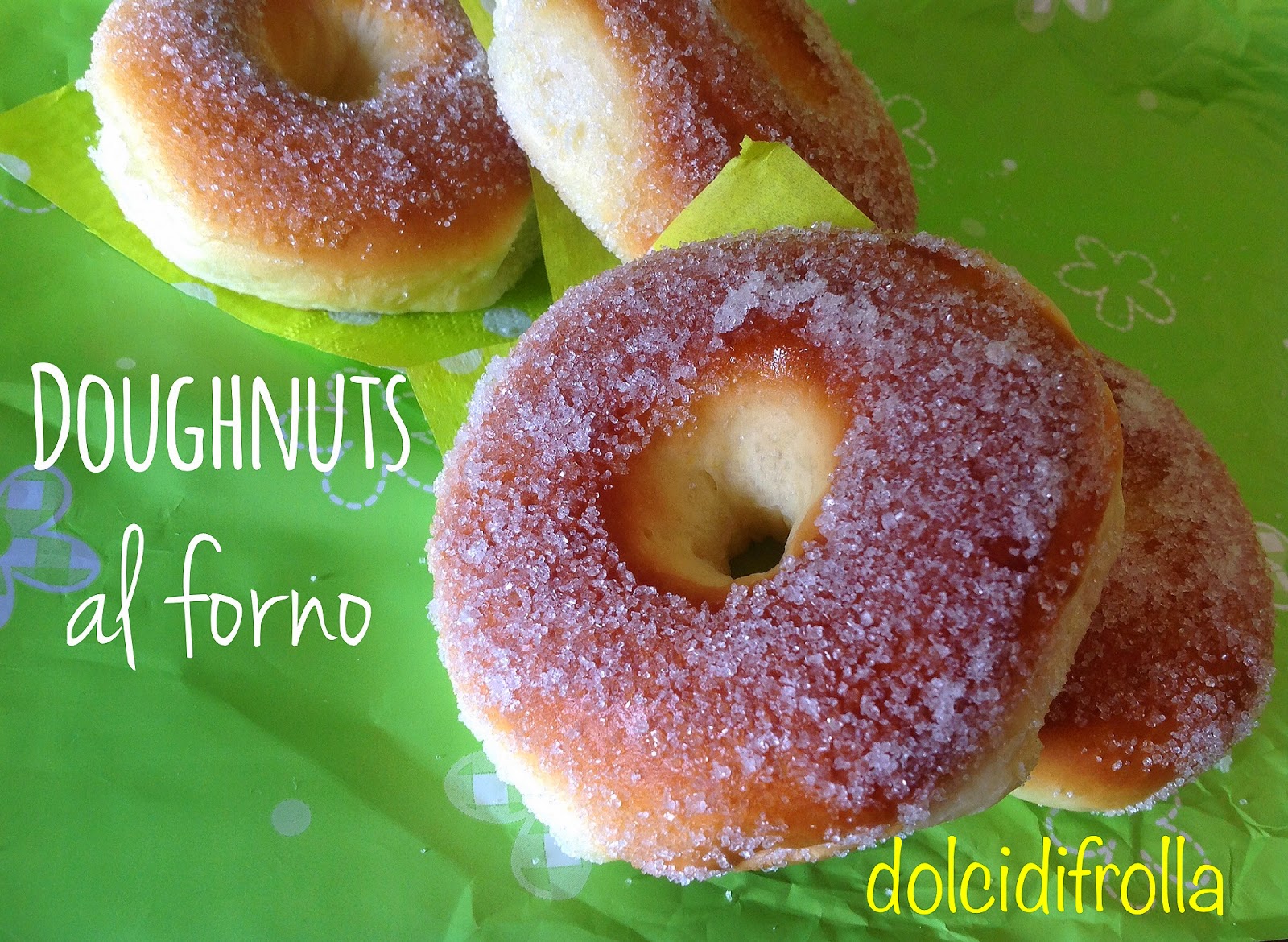 DOUGHNUTS al forno