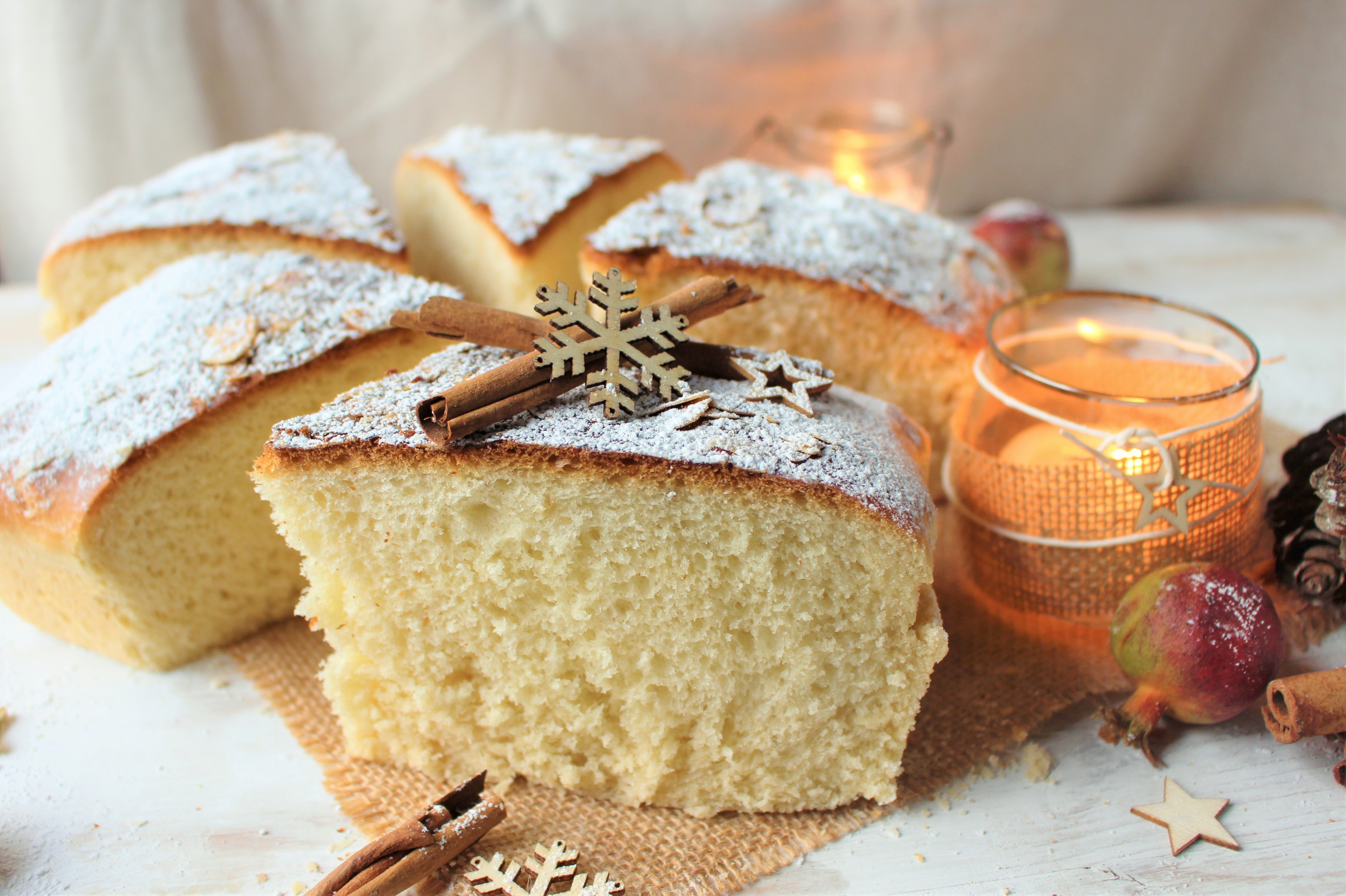 Dolce Di Natale A Stella.Stella Lievitata Per Ifoodstyle Dolci Di Frolla