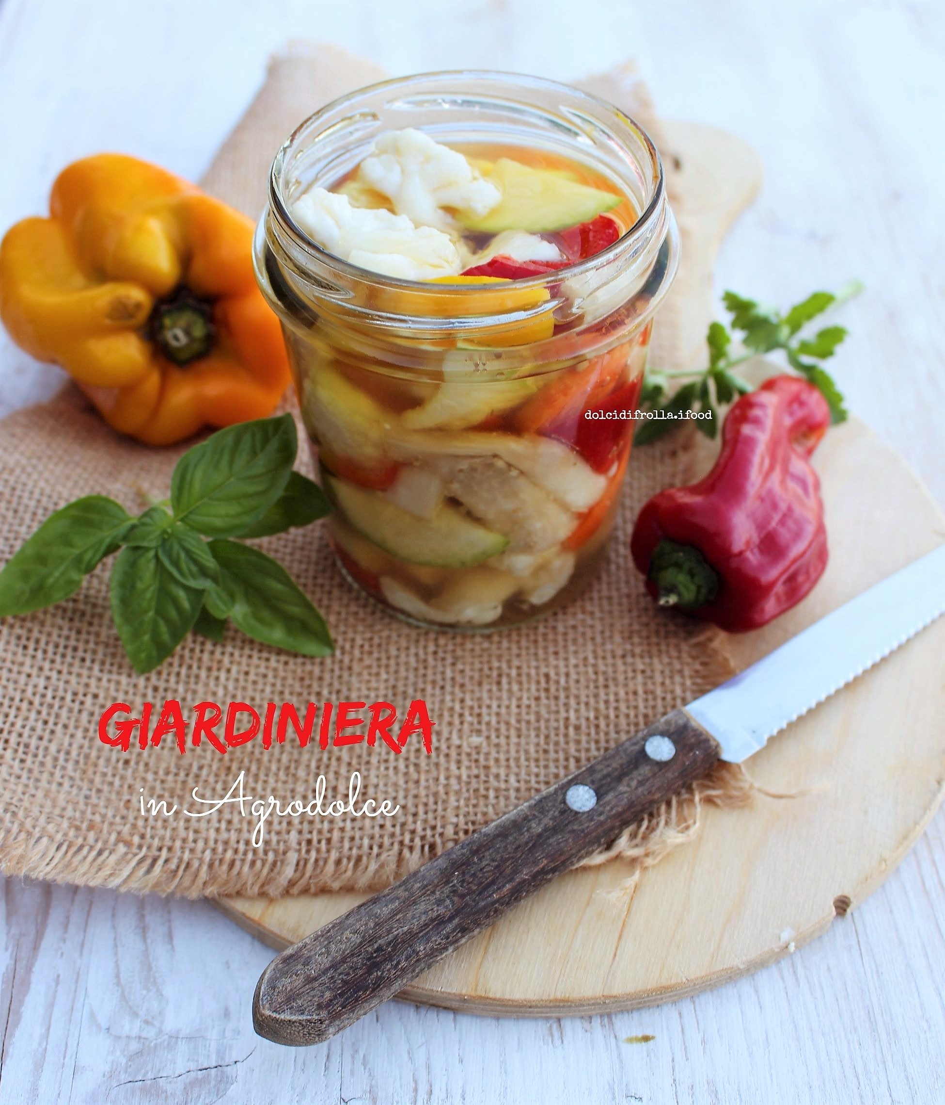 GIARDINIERA IN AGRODOLCE