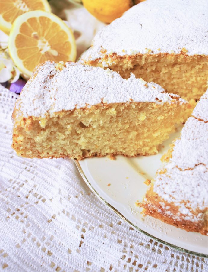 TORTA ALLO YOGURT E LIMONE