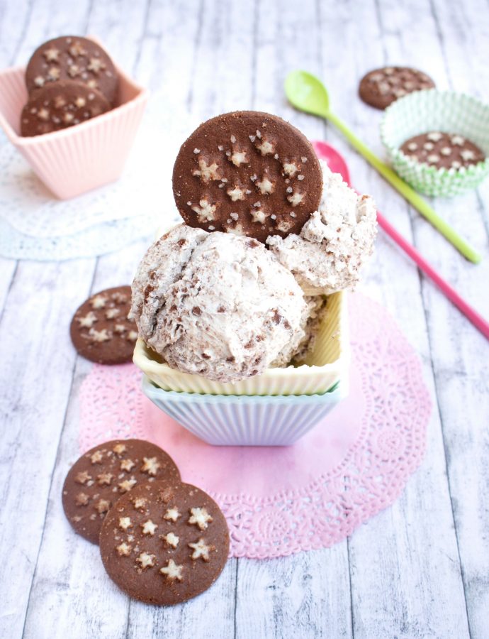 GELATO CON PAN DI STELLE SENZA GELATIERA