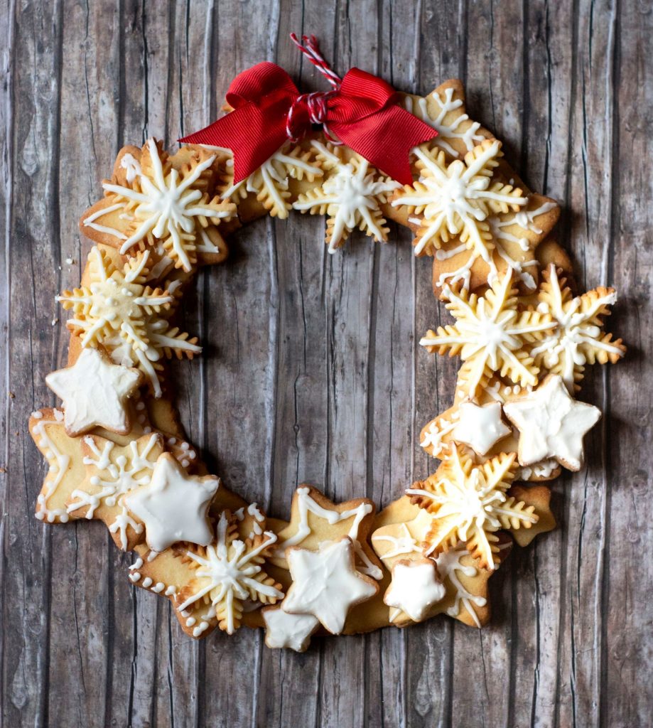 Biscotti Di Natale Gingerbread.Gingerbread Wreath Corona Di Biscotti Dolci Di Frolla