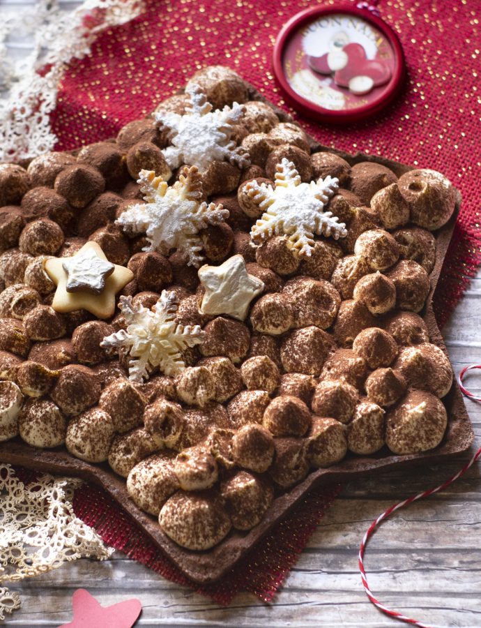 STELLA DI FROLLA AL CACAO CON CREMA TIRAMISU’