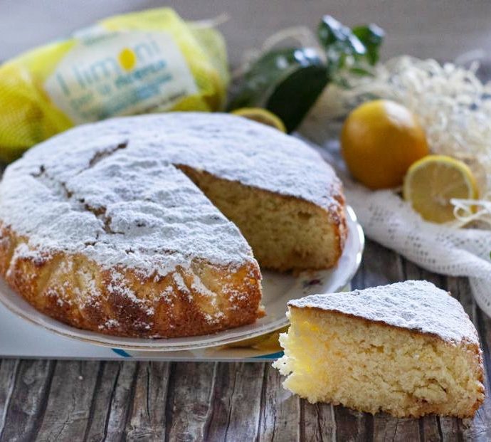 TORTA AL LIMONE E CIOCCOLATO BIANCO