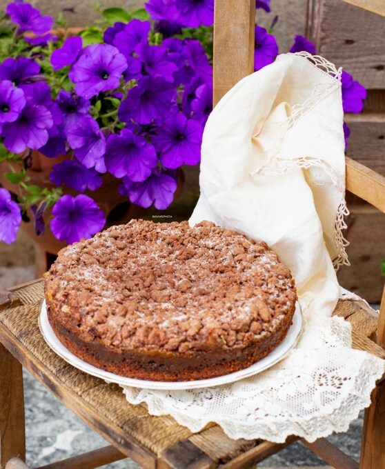 SBRICIOLATA AL CACAO CON CREMA AL CIOCCOLATO