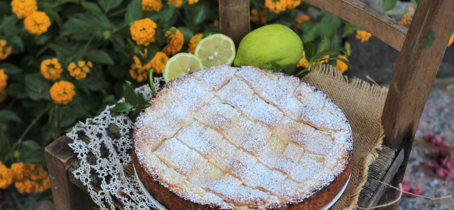 CROSTATA CON CREMA AL LIMONE
