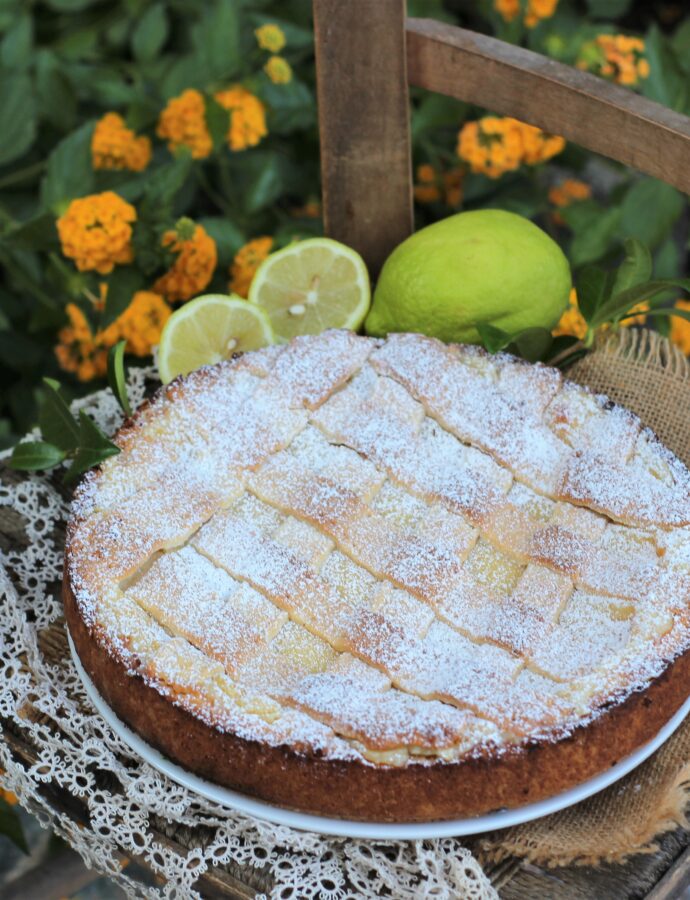 CROSTATA CON CREMA AL LIMONE