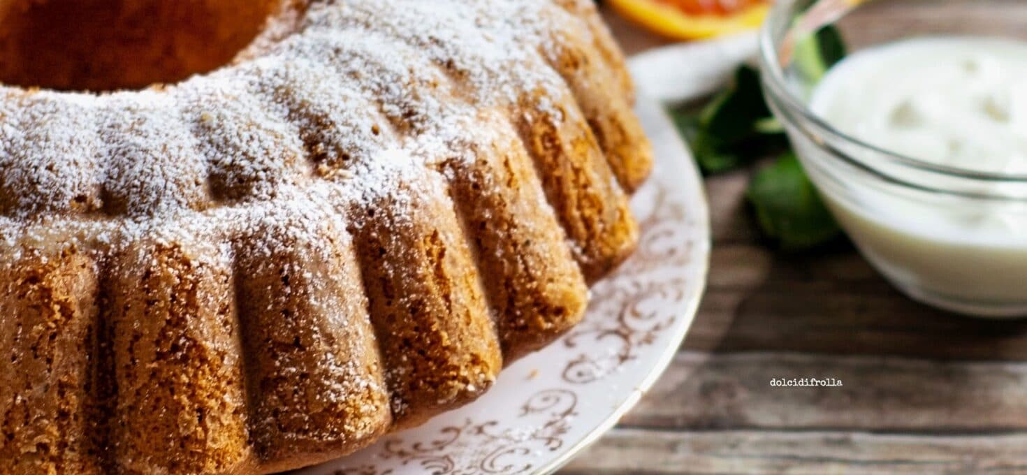 CIAMBELLA ARANCIA E YOGURT