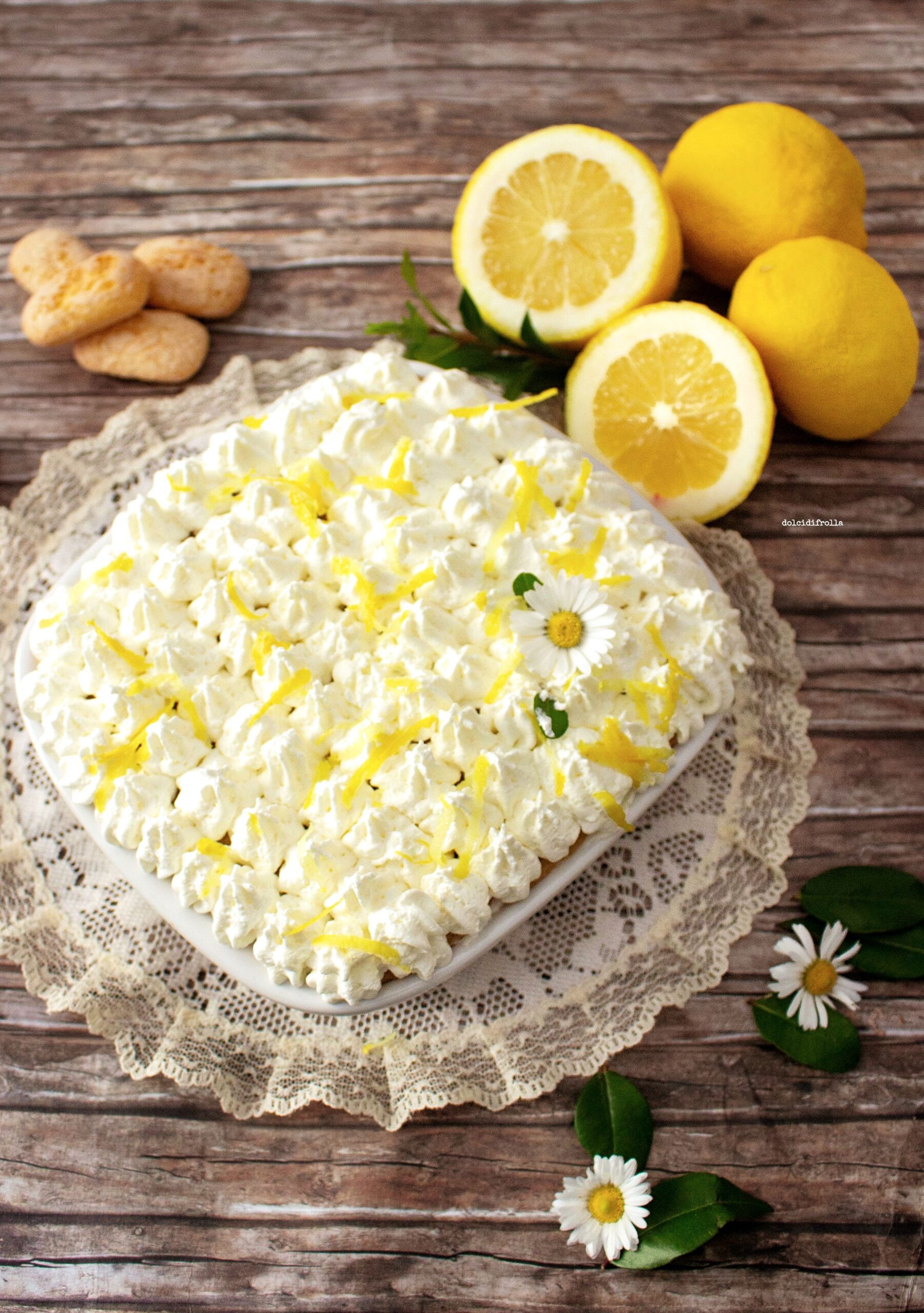 Tiramisu Al Limone Dolci Di Frolla