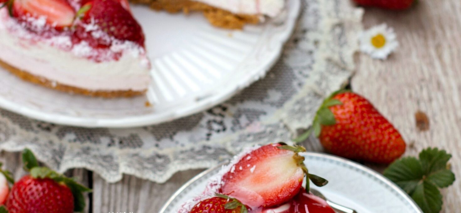 CHEESECAKE FRAGOLE E COCCO