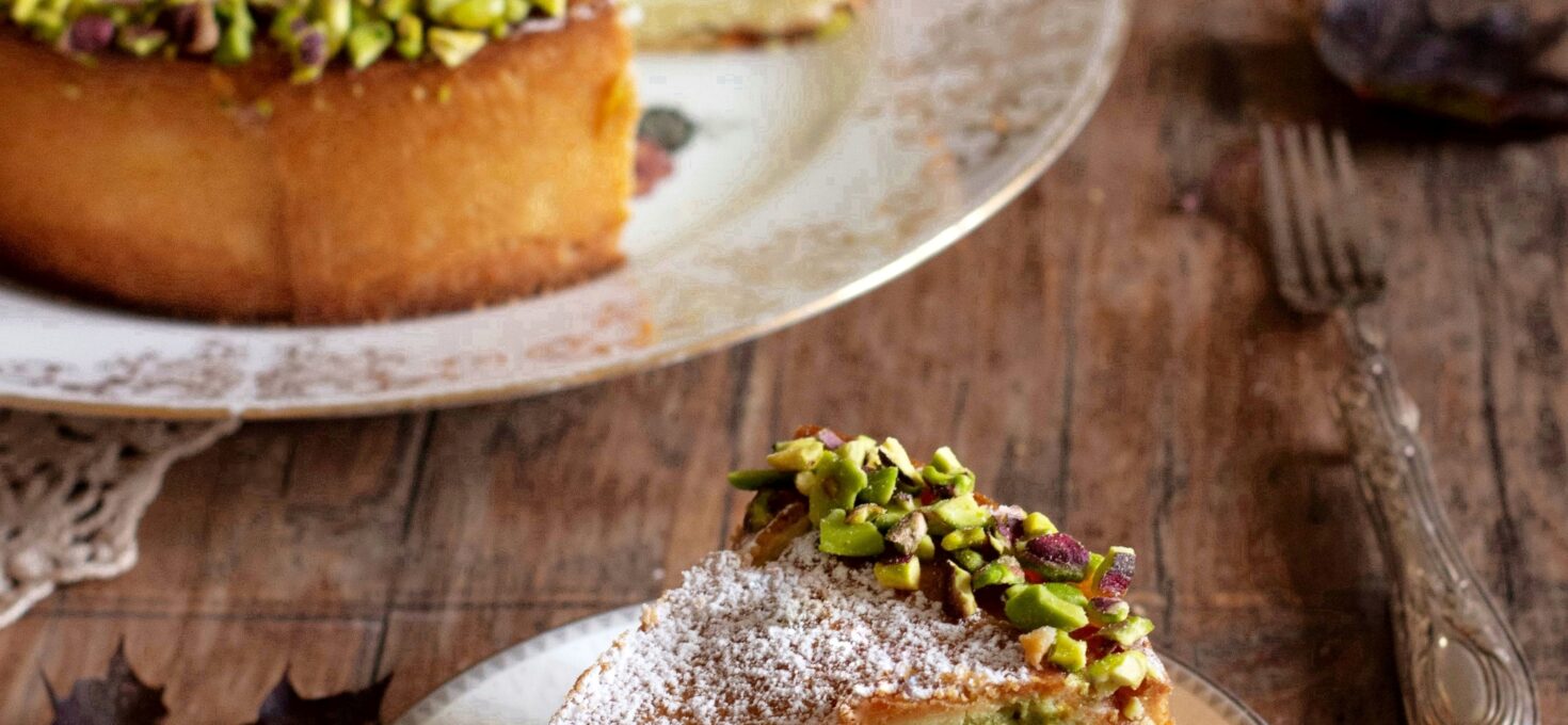CROSTATA CON RICOTTA E PISTACCHIO