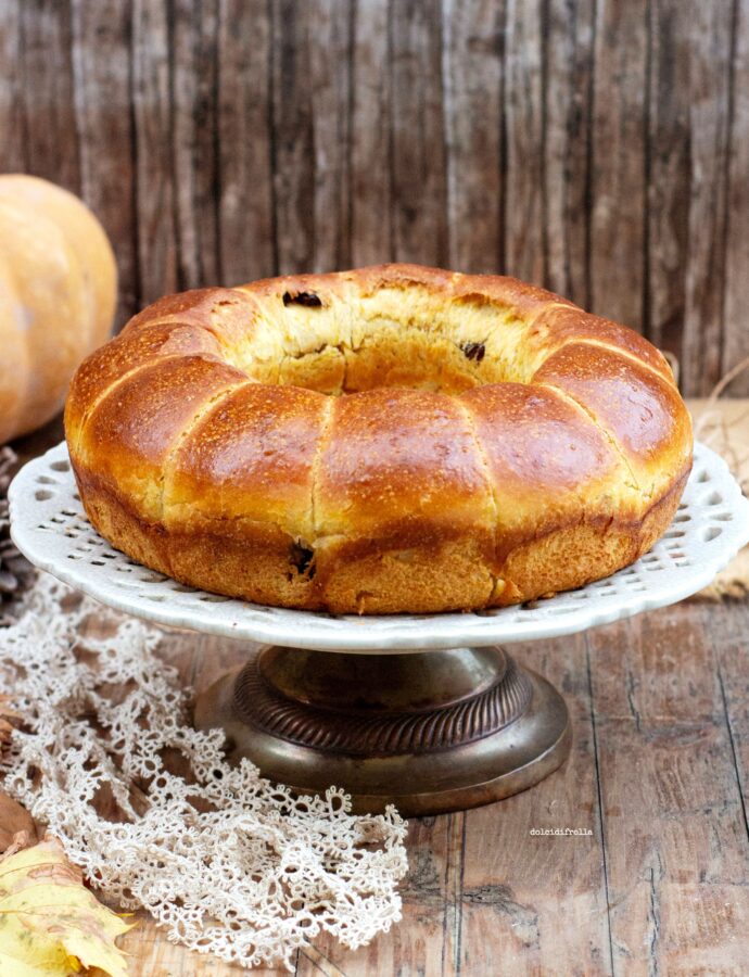 BRIOCHE SPEZIATA ALLA ZUCCA