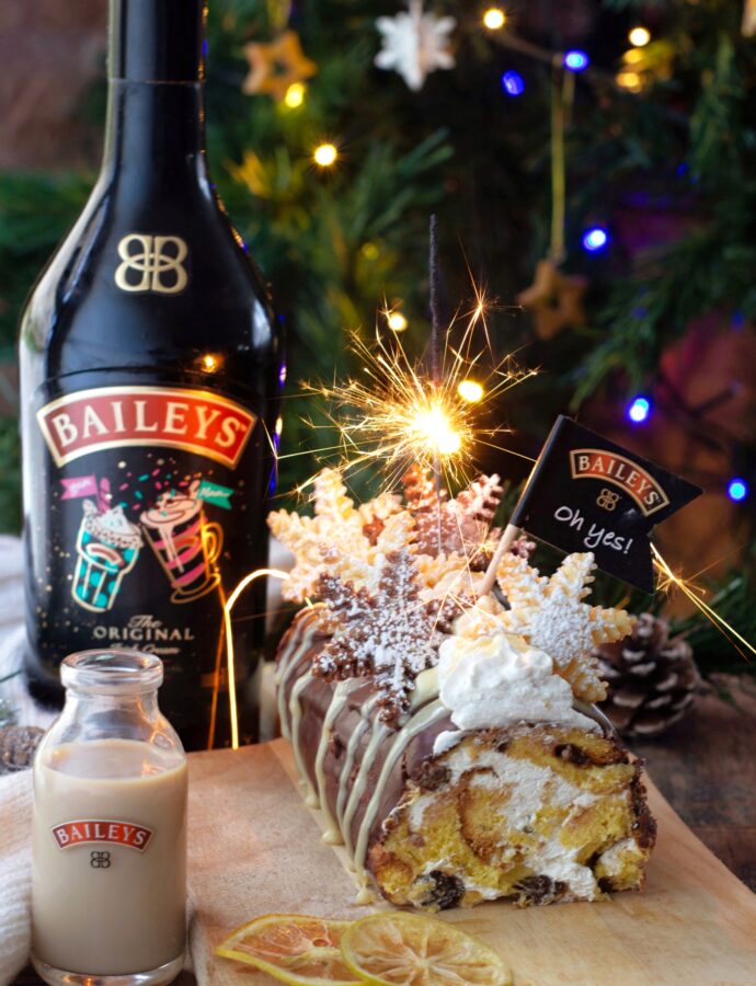 ROTOLO DI PANETTONE AL BAILEYS