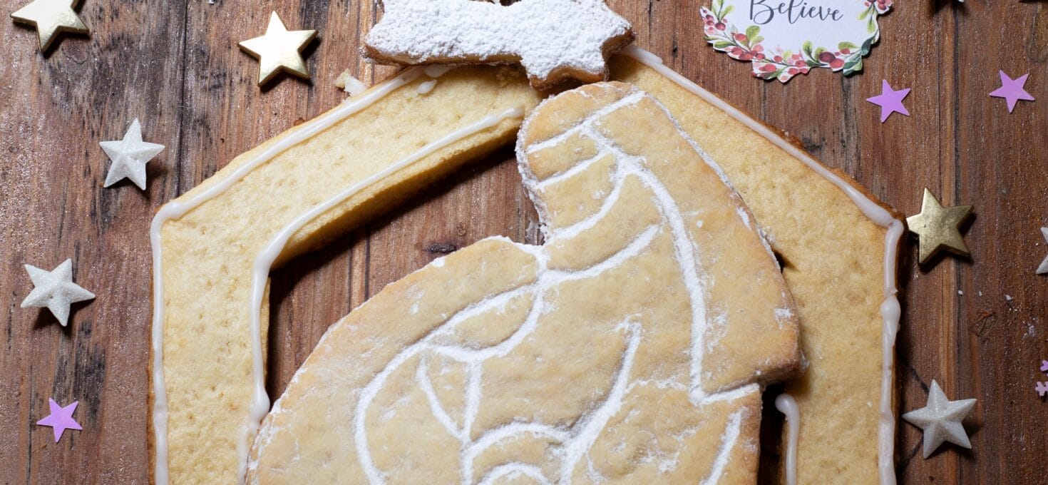 PRESEPE DI PASTA FROLLA