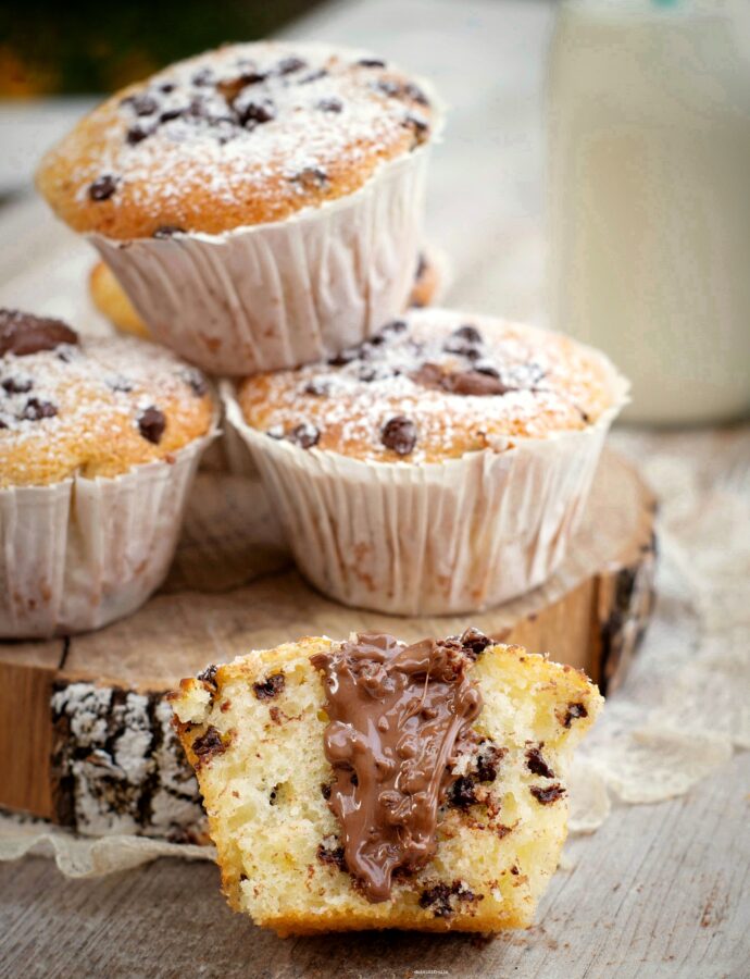 MUFFIN ALLA NUTELLA