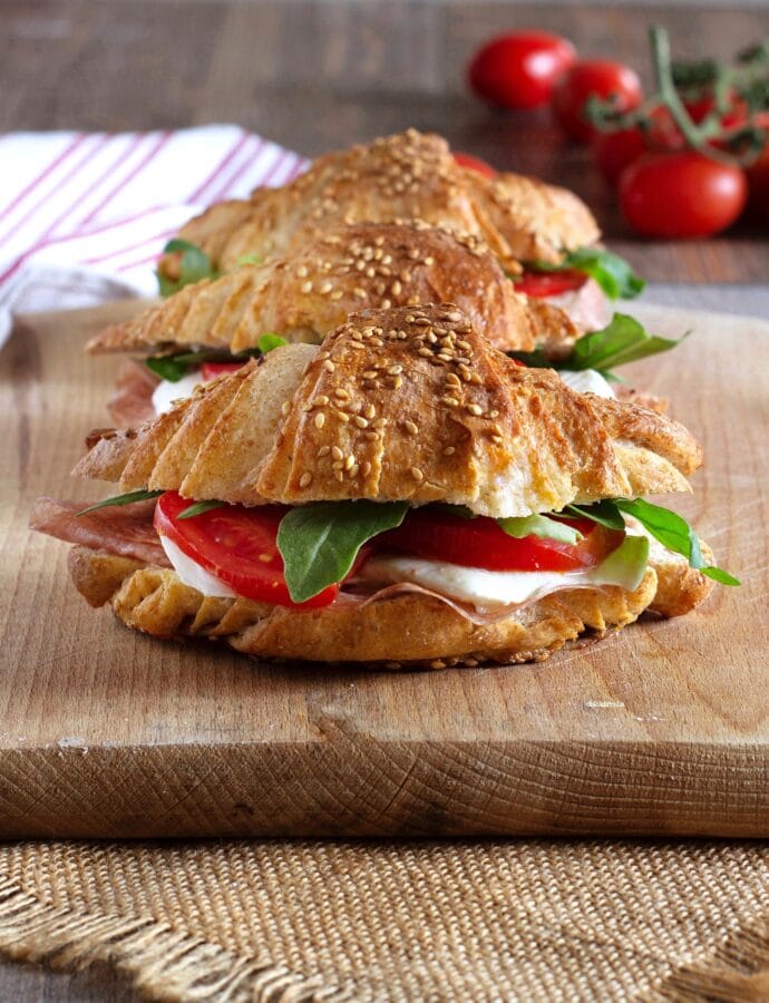 CROISSANT SALATI INTEGRALI