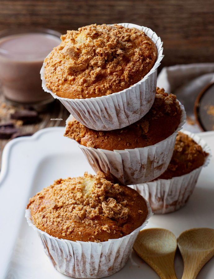 MUFFIN CAFFELLATTE E CIOCCOLATO