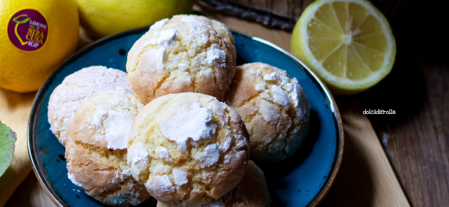 CRINCLE LEMON COOKIES