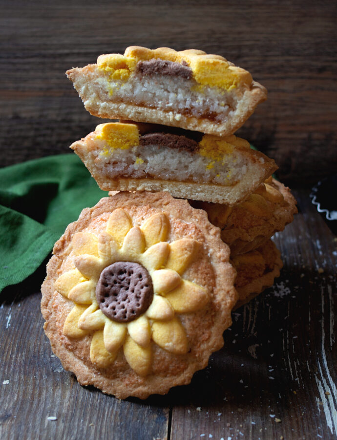 TARTINE GIRASOLE al cocco